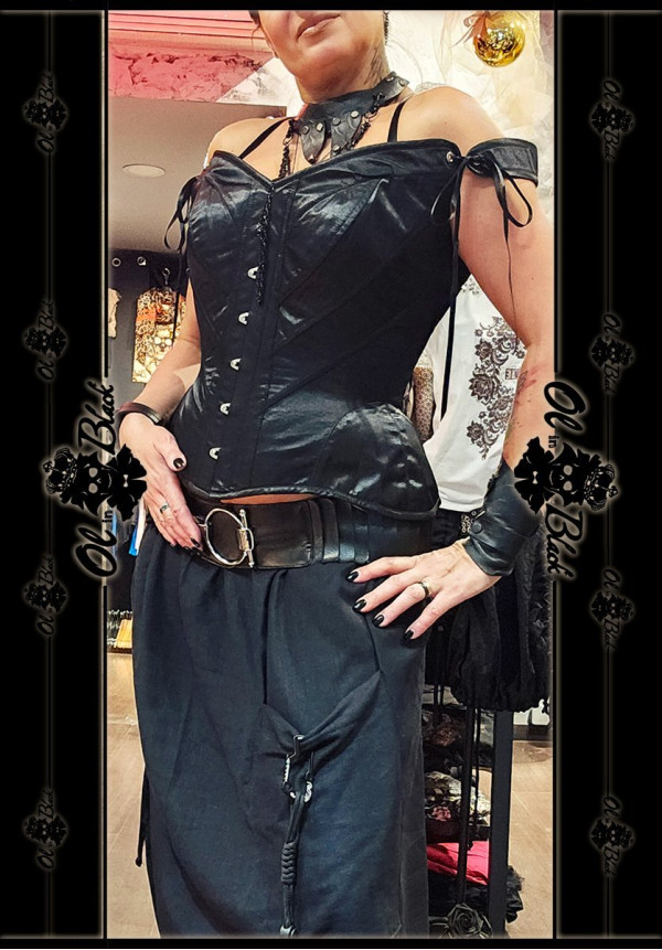 CORSET HOMBROS LAZOS SATIN