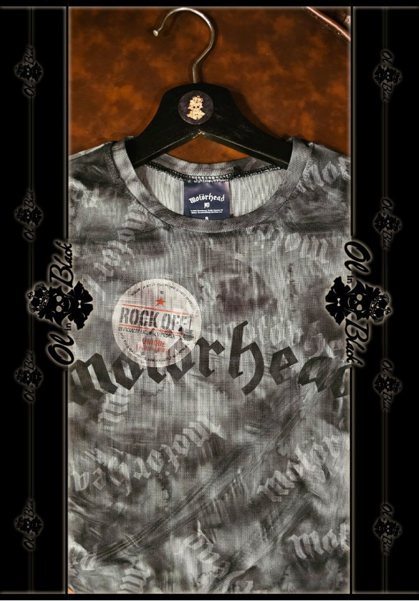 MOTORHEAD MESH CROP TOP