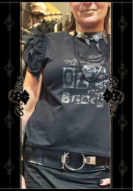 CAMISETA MANGAS VOLANTES