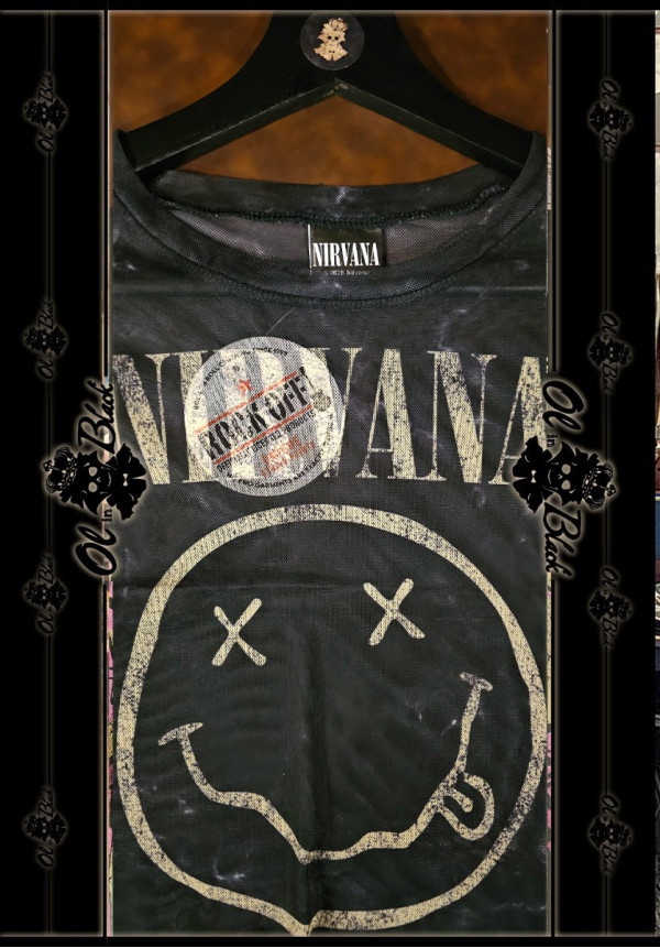 NIRVANA MESH CROP TOP