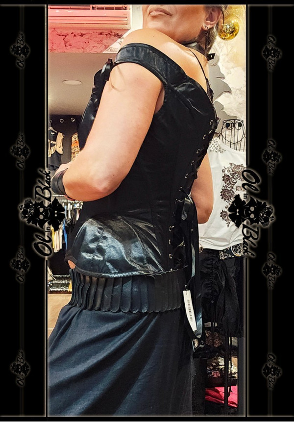 CORSET HOMBROS LAZOS SATIN