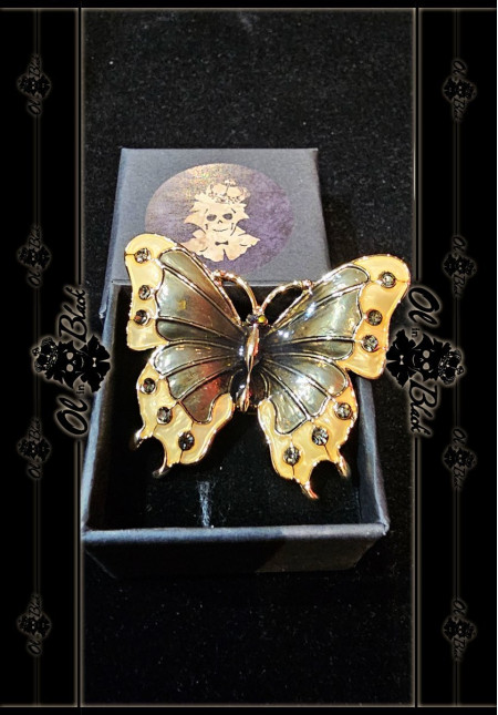 BROCHE MAGNÉTICO MARIPOSA
