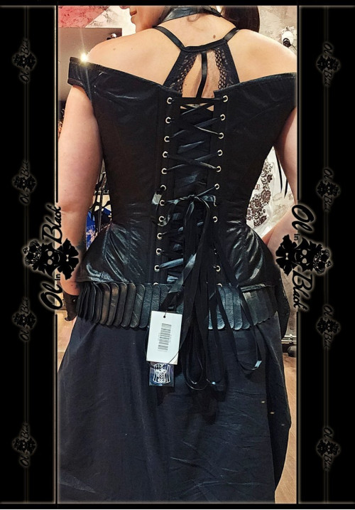 CORSET HOMBROS LAZOS SATIN