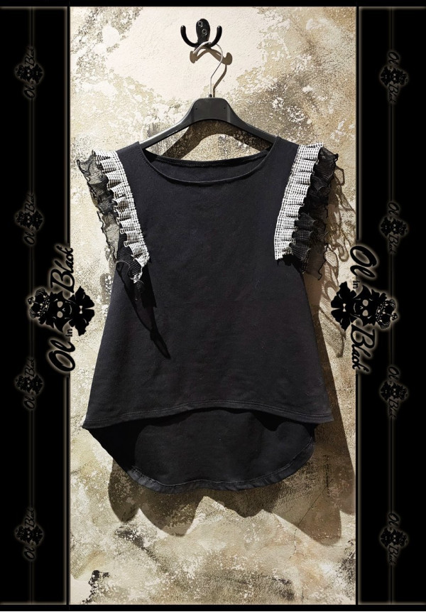 CAMISETA VOLANTES VICHY