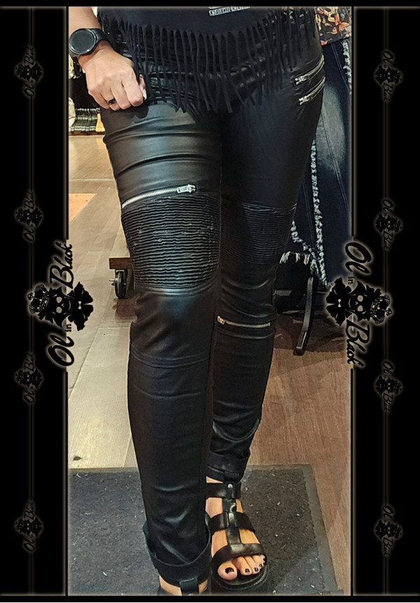 PANTALON SKINNY CREMALLERAS