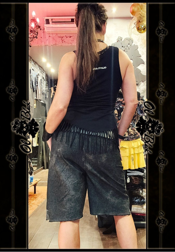 PANTALON CORTO DENIM