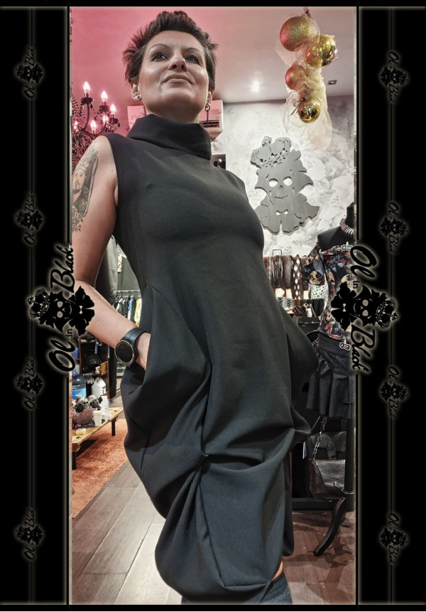 VESTIDO DRAP SIN MANGAS
