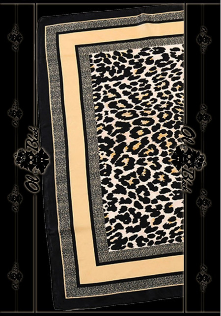 PAÑUELO SEDA ANIM. PRINT 04