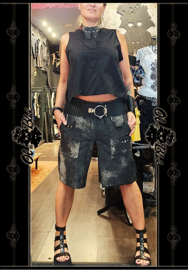 PANTALON CORTO DENIM