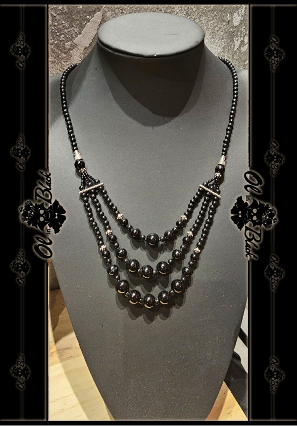 COLLAR ONIX 3 TIRAS