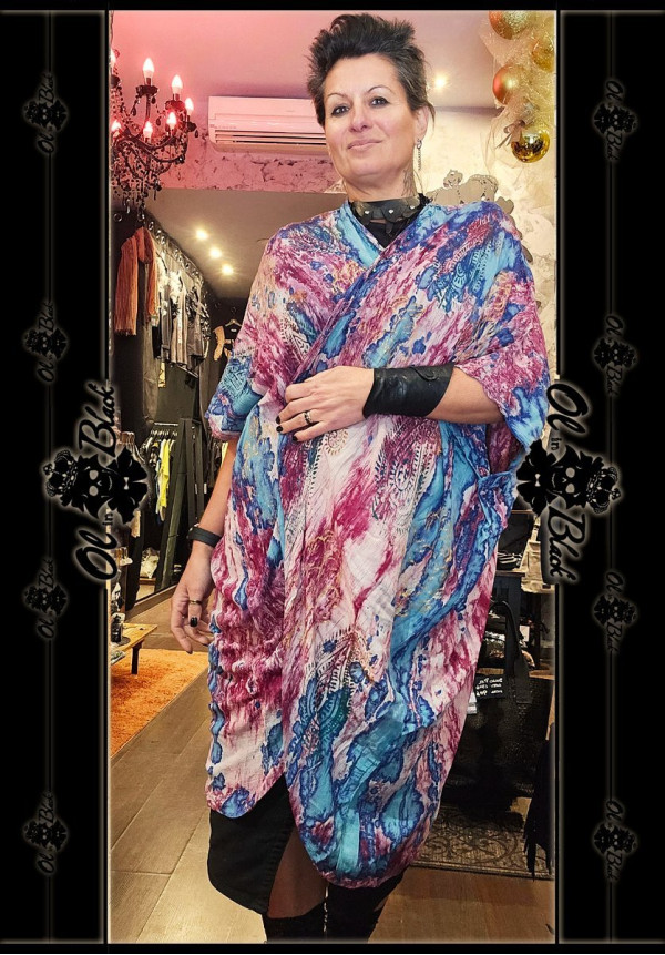 KIMONO NEBLINA CIRUELA