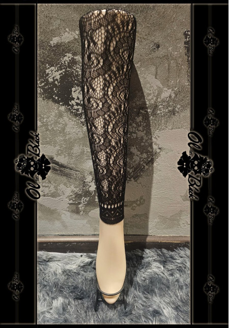 MEDIAS SIN PIES - FLORAL