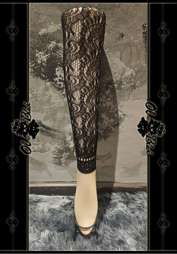 MEDIAS SIN PIES - FLORAL