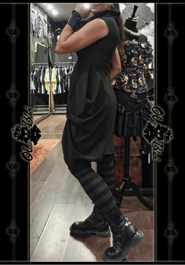 VESTIDO DRAP SIN MANGAS