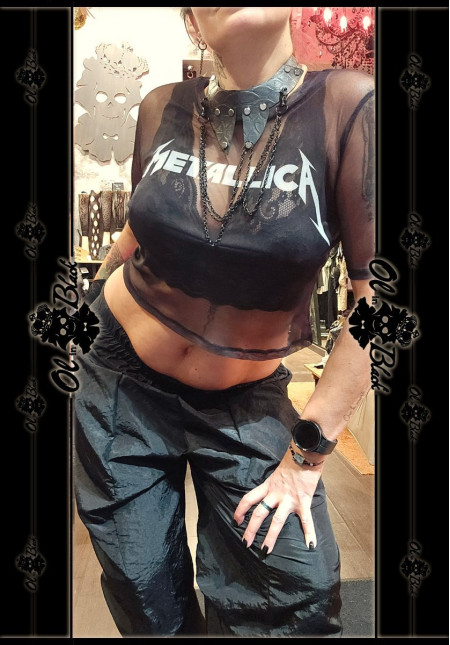 CAMISETA GASA METALLICA
