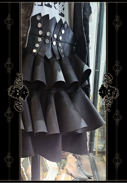 FALDA DE VOLANTES 3 CAPAS