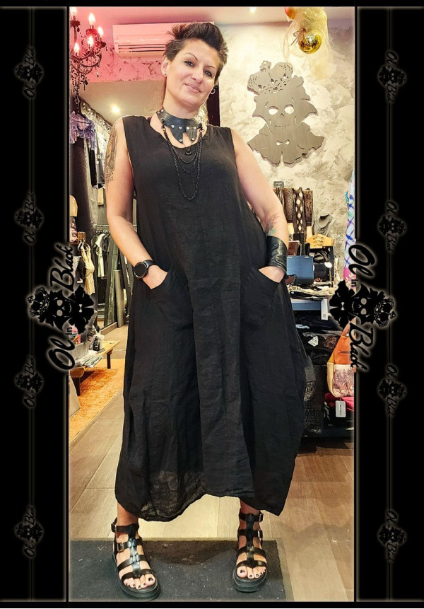 VESTIDO LINO OVERSIZE