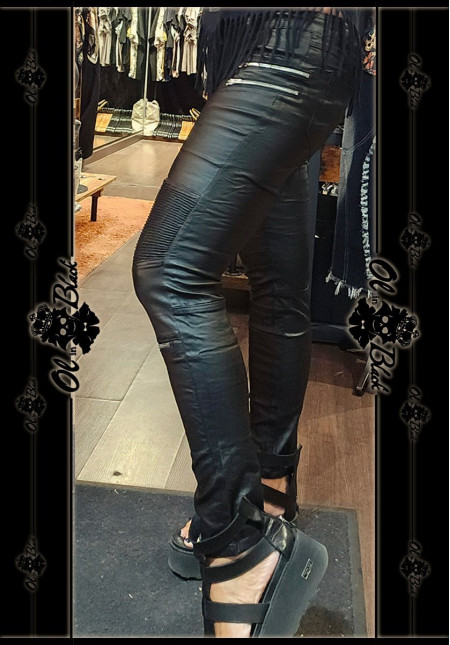 PANTALON SKINNY CREMALLERAS