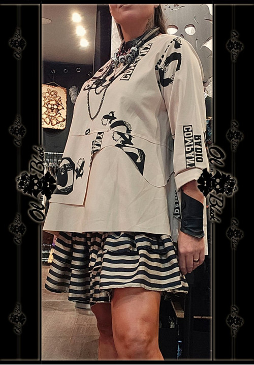 JERSEY TEXTO BEIGE ALGODON TU