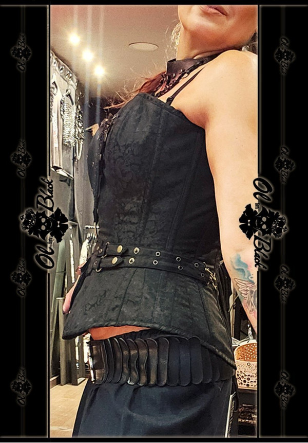 CORSET STEAMUNK CINTURON + BOLERO