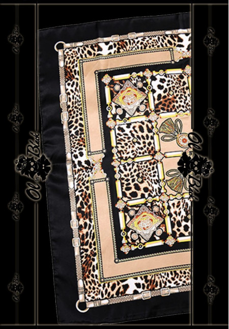 PAÑUELO SEDA ANIM. PRINT 01