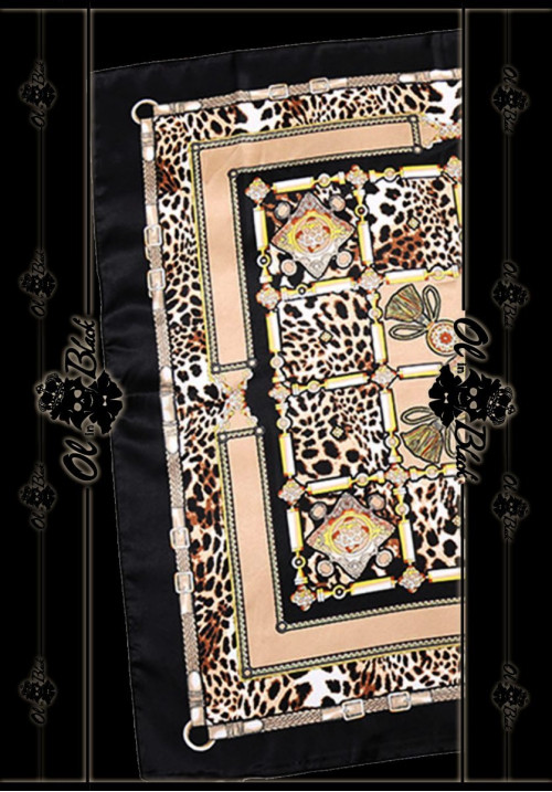 PAÑUELO SEDA ANIM. PRINT 01