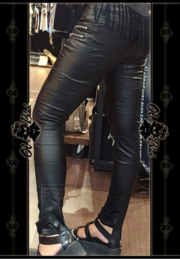 PANTALON SKINNY CREMALLERAS