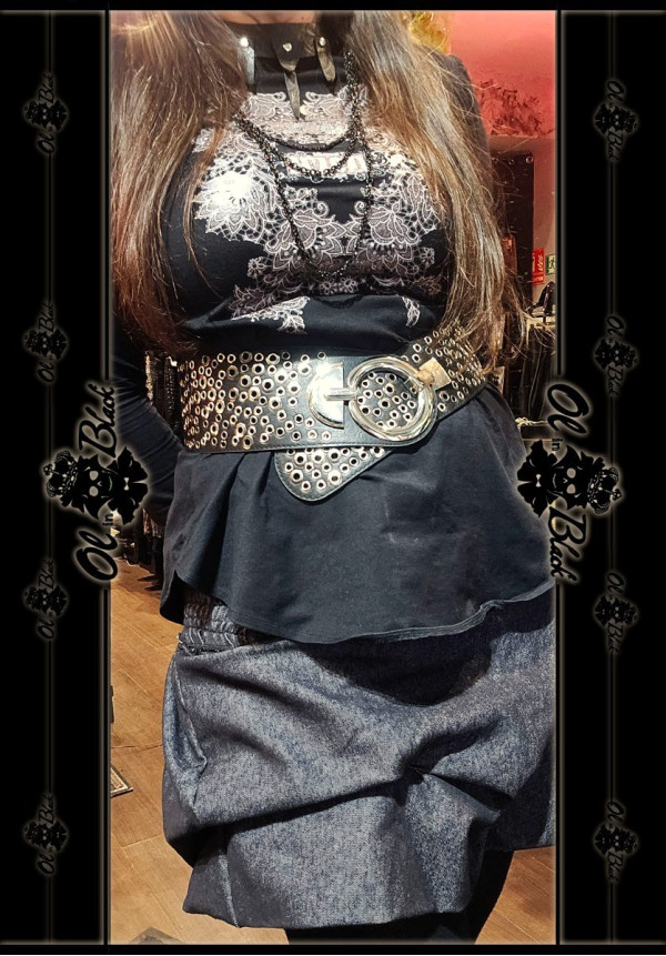 CINTURON ARO Y TACHUELAS