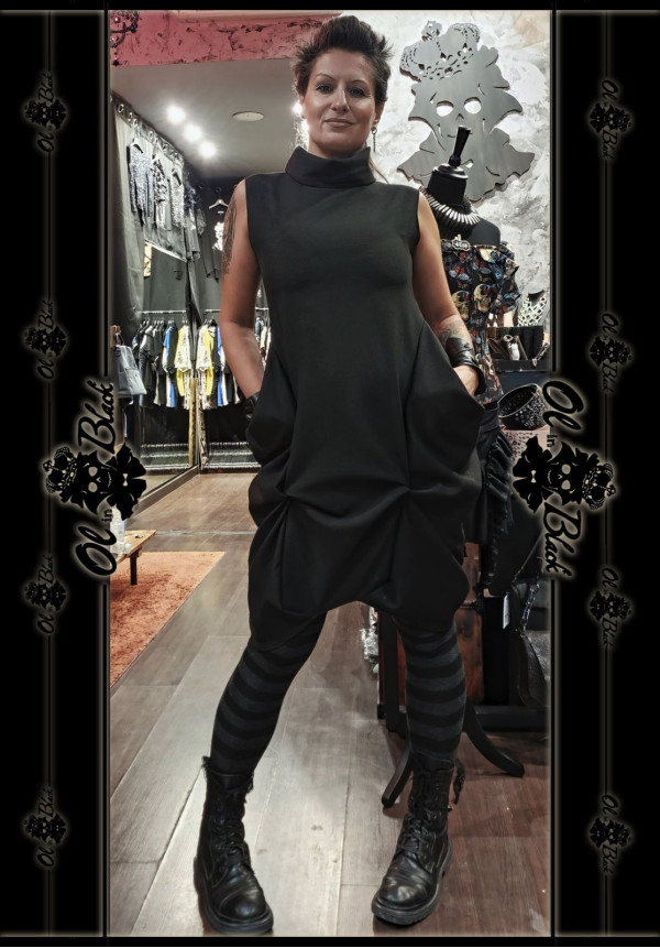 VESTIDO DRAP SIN MANGAS