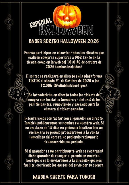 BASES SORTEO DE HALLOWEEN