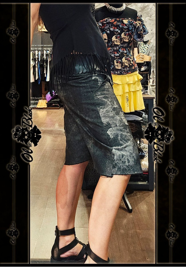 PANTALON CORTO DENIM