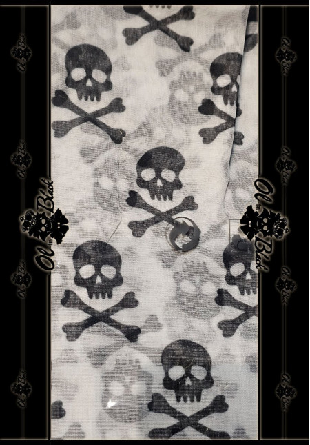 BUFANDA LIGERA CALAVERAS