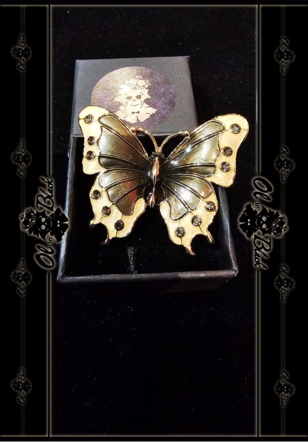 BROCHE MAGNÉTICO MARIPOSA