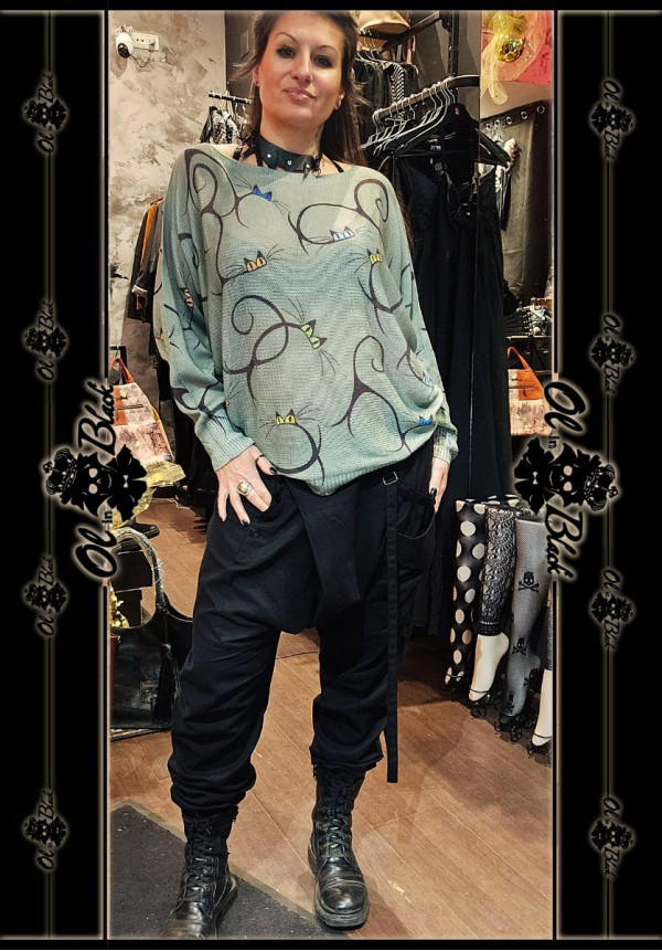 JERSEY FINO MANGA LARGA GATOS