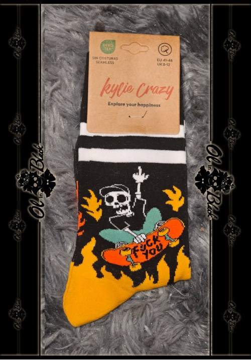 CALCETIN CALAVERA PATINETA
