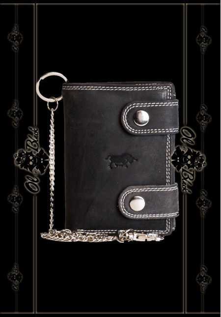 CARTERA RECTANGULAR DE BÚFALO