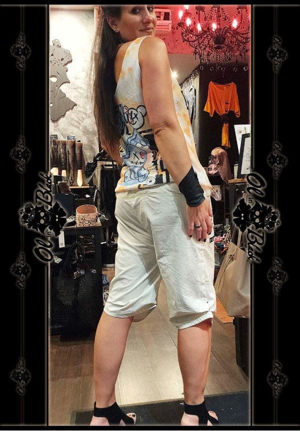 PANTALON RODILLA PIEDRA-ROSA NEGRA