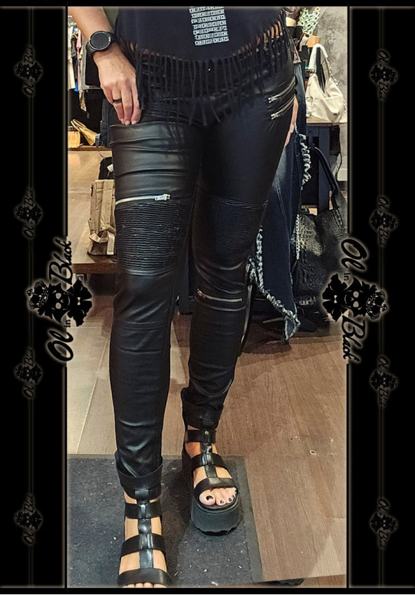 PANTALON SKINNY CREMALLERAS