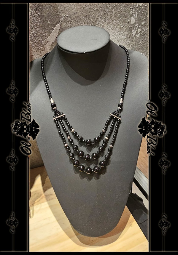 COLLAR ONIX 3 TIRAS