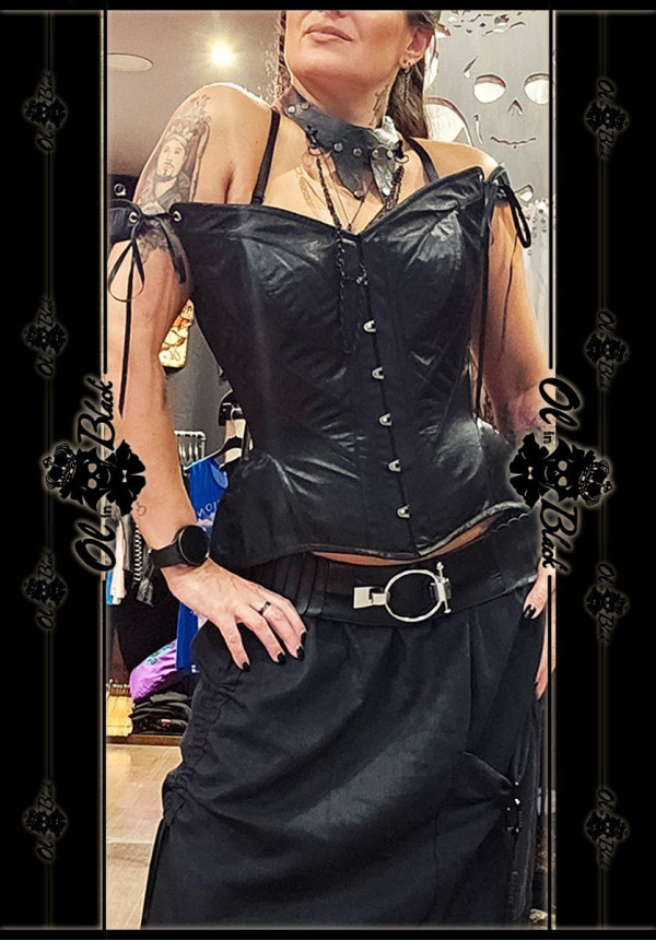 CORSET HOMBROS LAZOS SATIN