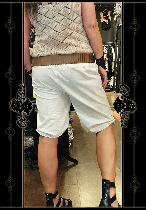 PANTALON CORTO CRUDO CRUZ MARRÓN