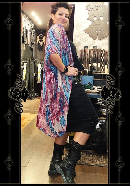 KIMONO NEBLINA CIRUELA