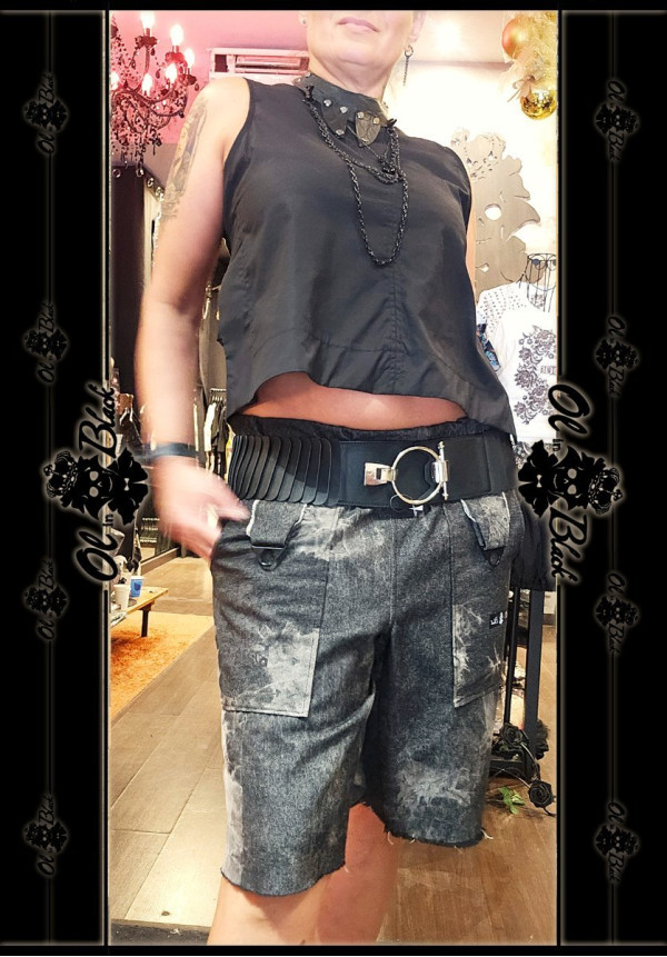 PANTALON CORTO DENIM